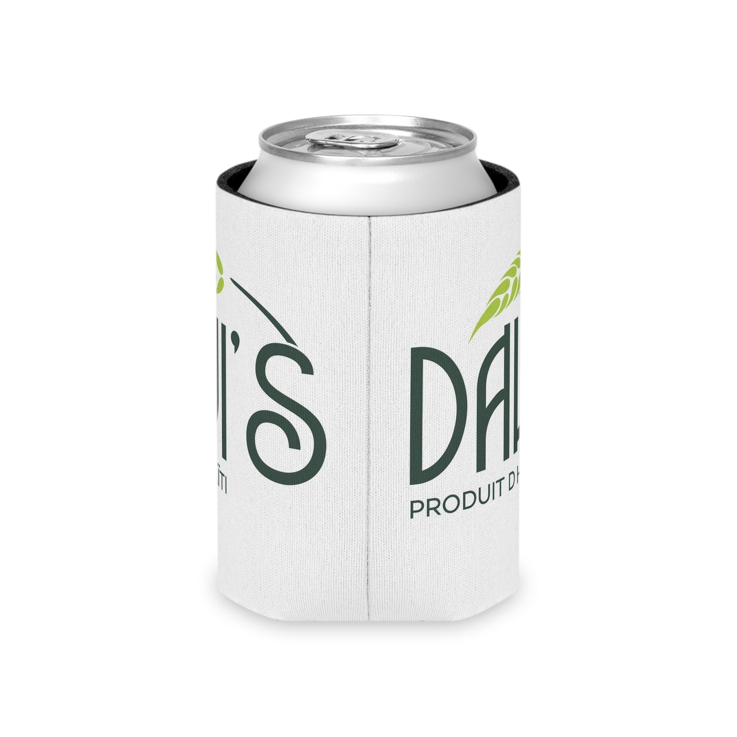 White DAVI’S Can Cooler