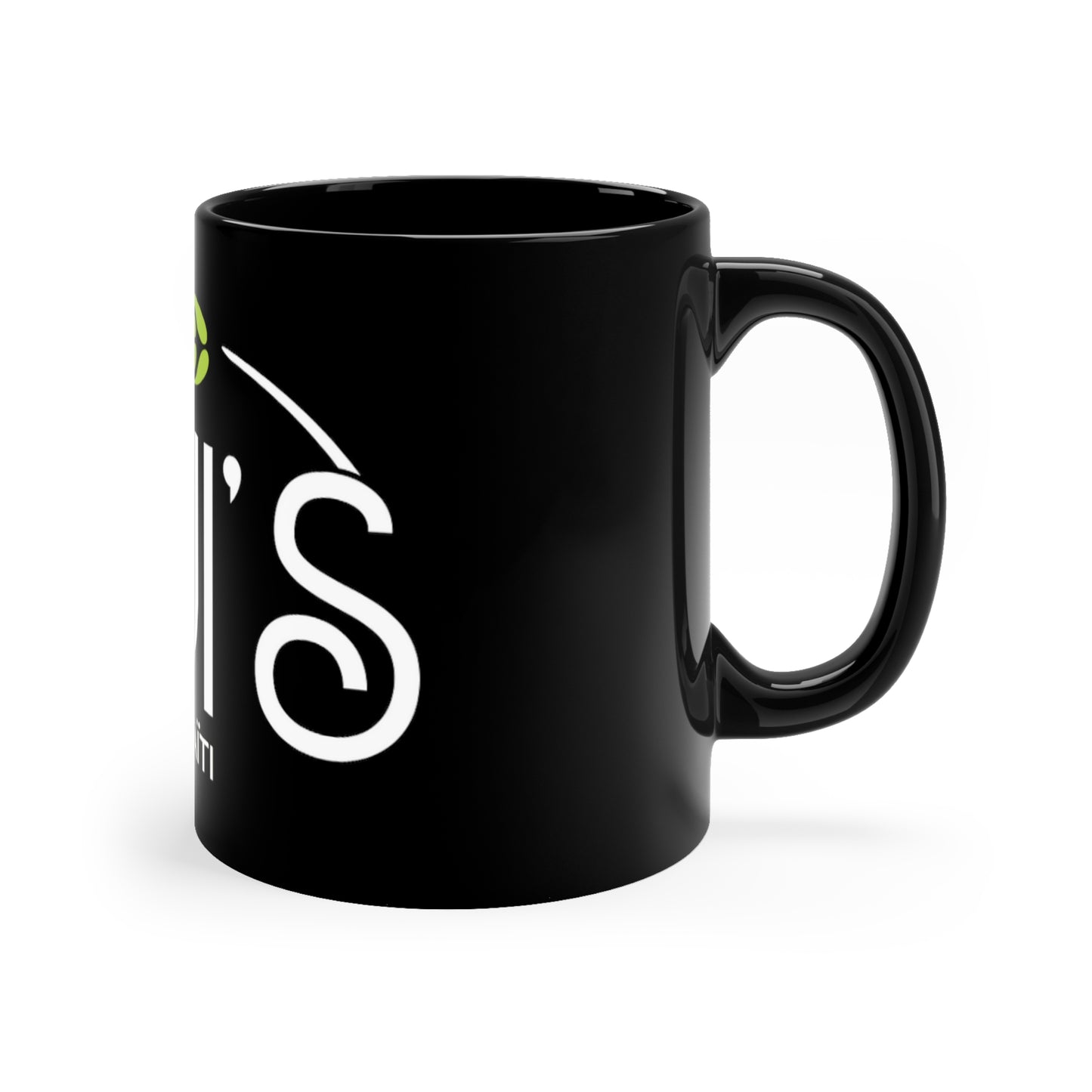 Black DAVI’S 11oz Black Mug