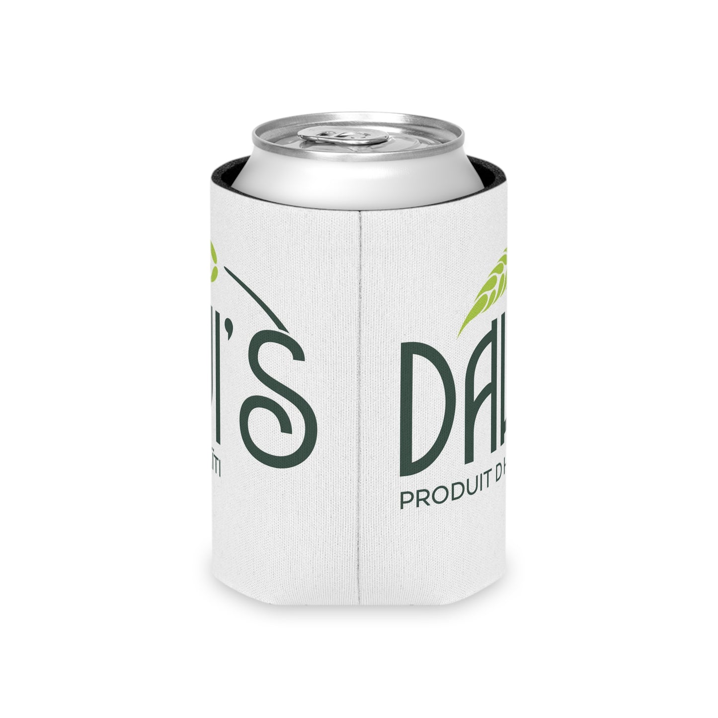 White DAVI’S Can Cooler
