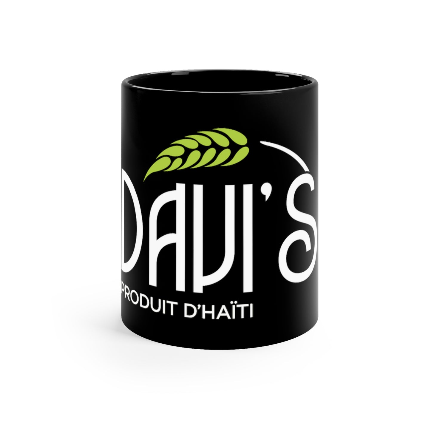 Black DAVI’S 11oz Black Mug