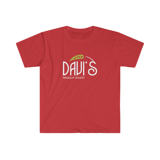 Red DAVI'S T-Shirt Unisex Softstyle