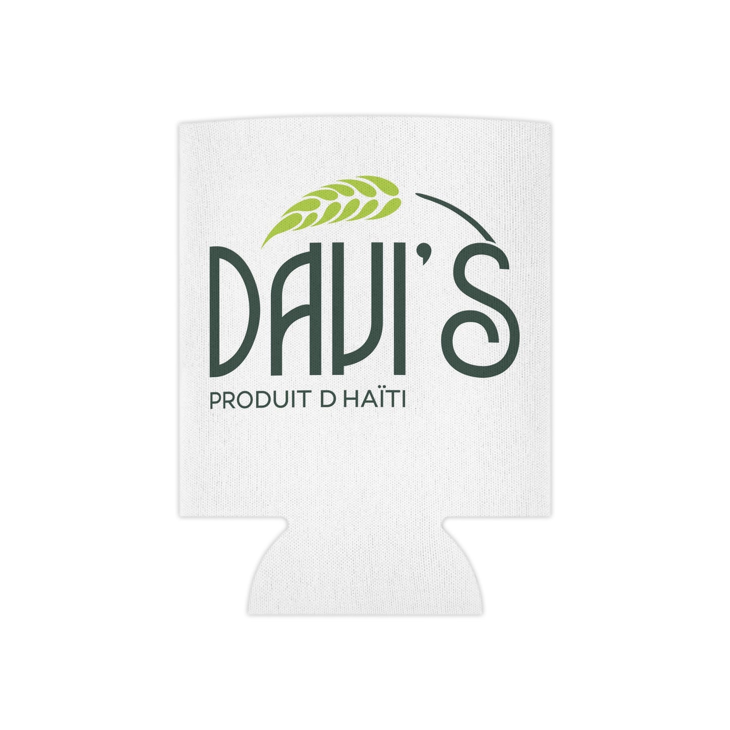 White DAVI’S Can Cooler